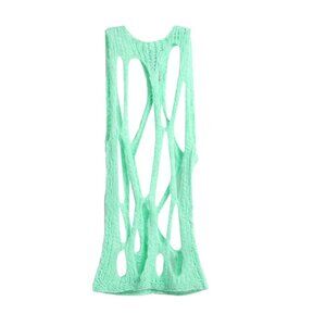 Rick Owens Green Cutout Knit Top